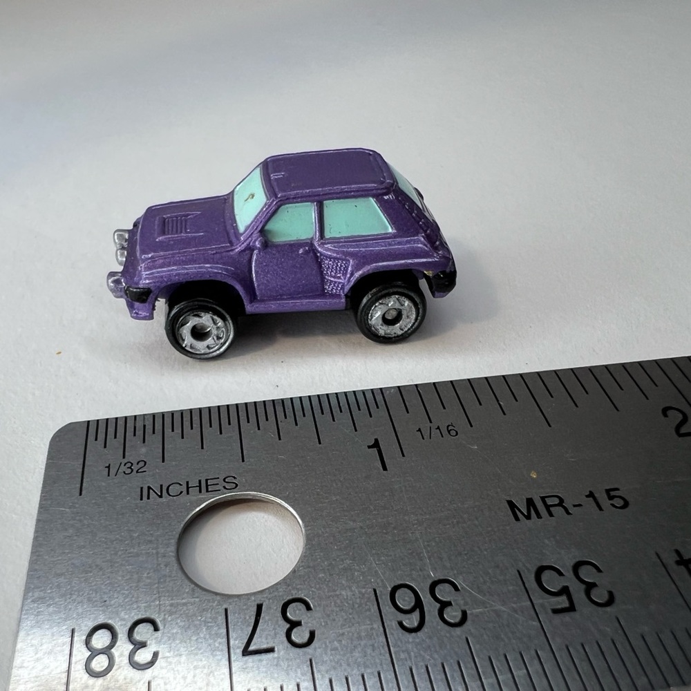 Micro Machines Renualt 5 Turbo #3 Purple rare vintage Galoob